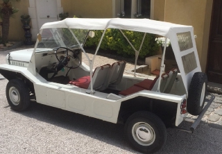 Austin Moke 1962 Blanc