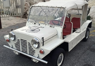 Austin Moke 1962 Blanc
