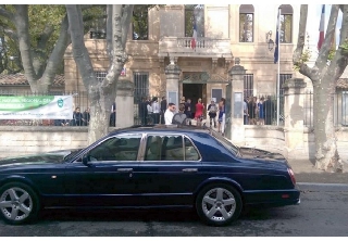 Bentley arnage 2007 bleu