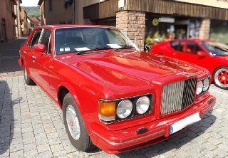 Bentley Turbo R 1985 rouge