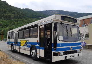 Berliet PR100 MI 1981 Beige bleu