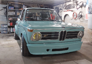 Bmw 1802 1972 Bleu