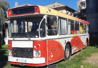 Bus Saviem SC10 1979 Blanc