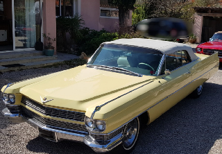Cadillac DeVille 1964 Beige Californien