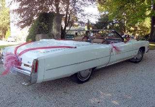 CADILLAC ELDORADO 1974 BLANCHE