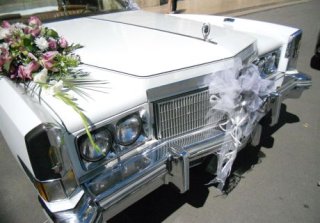 CADILLAC ELDORADO 1974 BLANCHE