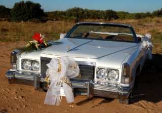 CADILLAC ELDORADO 1974 BLANCHE