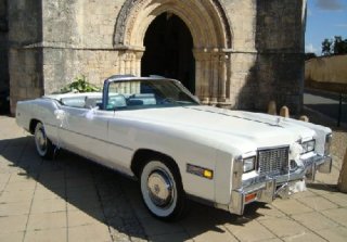 CADILLAC Eldorado 1976 blanc