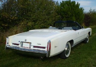 CADILLAC Eldorado 1976 blanc