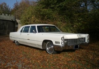 CADILLAC fleetwood 75 1966 BLANC