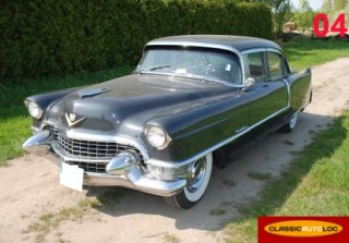 CADILLAC SEDAN 62 1955 GRIS METAL VERNI