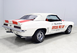 Chevrolet Camaro 1969 Blanc orange