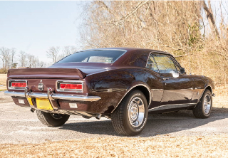 Chevrolet CAMARO RS / SS 1967 Prune