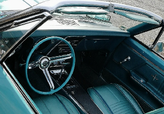 Chevrolet Camaro SS 1967 Bleu glacier