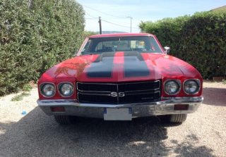 Chevrolet Chevelle 1970 Rouge