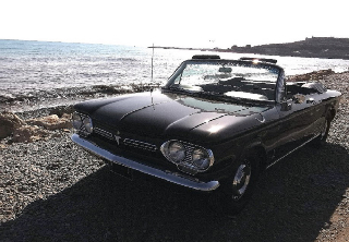 Chevrolet corvair  1962 noir 