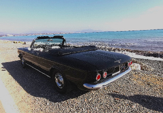 Chevrolet corvair  1962 noir 