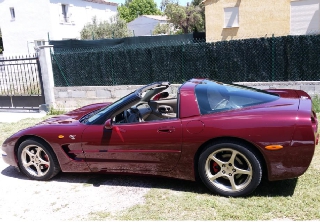 Chevrolet Corvette 2003 Bordeaux