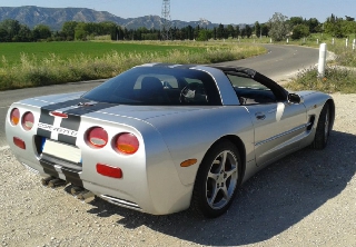 Chevrolet CORVETTE C5 2002 GRISE