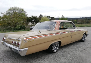 Chevrolet IMPALA 1962 BEIGE