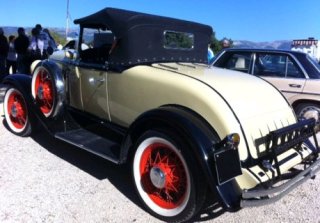Chrysler 6 Roadster 1930 Beige/Noir