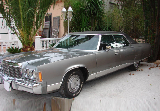 Chrysler NEW YORKER  BROUGHAM 1974 GRISE