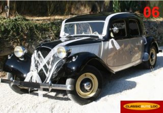 Citroën 11B 1953 noire et gris
