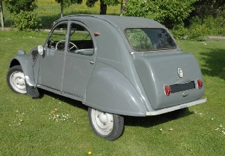 Citroën 2 CV 1956 Gris