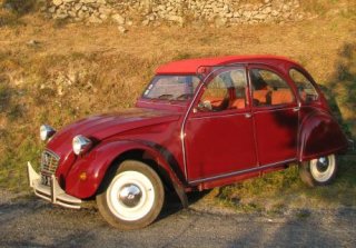Citroën 2 cv 6 1982 Rouge Delage