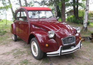 Citroën 2 cv 6 1982 Rouge Delage
