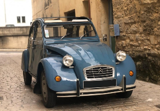 Citroën 2cv 1972 bleu