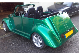 Citroën 2cv 1982 vert