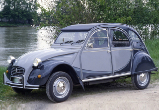 citroen 2cv 1983 charleston grise