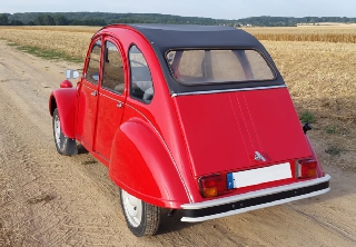 Citroën 2CV 1986 Rouge