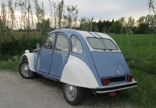 CITROEN 2CV 1988 bleu celeste