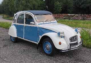 Citroën 2CV 4 1978 BLANC/BLEU