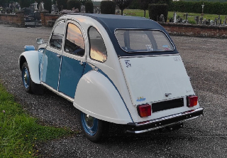 Citroën 2CV 4 1978 BLANC/BLEU