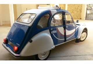 Citroën 2CV Chic 1982 Bleu / Blanc