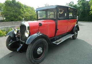 Citroën B 14 G 1927 rouge et noire