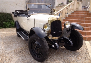 Citroën B12 1925 BLANC NACRE / NOIRE