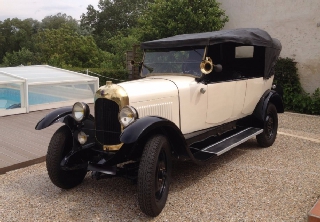 Citroën B12 1925 BLANC NACRE / NOIRE