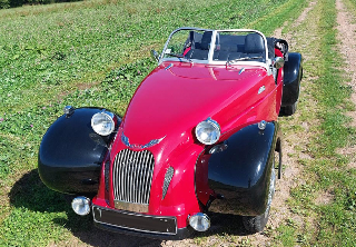 Citroën burton 1983 rouge noire