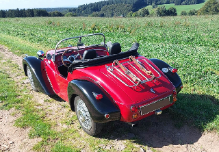 Citroën burton 1983 rouge noire