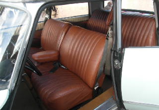 Citro&euml;n ds 20 PALLAS 1969 BLANC CARRARE