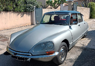 Citroën DS 21 1972 Gris toit noir