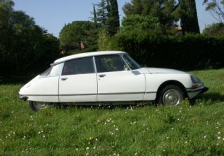 Citroen DS 23 Pallas 1972 Blanc