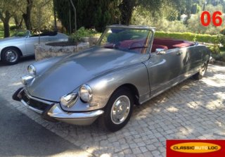 Citroën DS Cabriolet 1963 Gris
