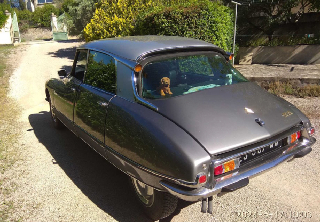 Citroën DS Pallas 1967 gris metallisé