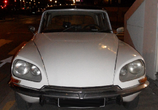 Citroën DSuper 1970 Blanc crément