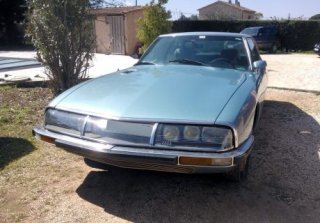 Citroen SM 1970 bleue